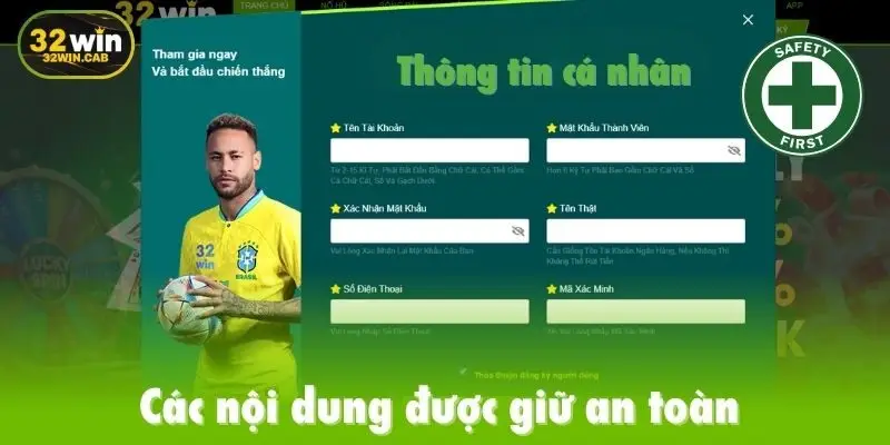 Các nội dung được giữ an toàn theo chính sách bảo mật