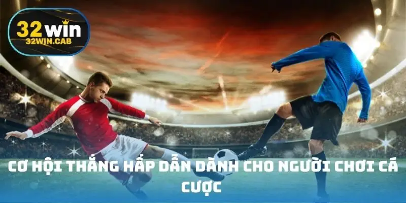 Cơ hội thắng hấp dẫn dành cho người chơi cá cược