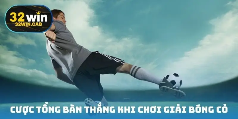 Cược tổng bàn thắng khi chơi giải bóng cỏ