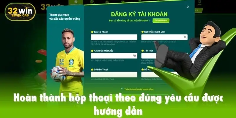 Hoàn thành hộp thoại theo đúng yêu cầu được hướng dẫn