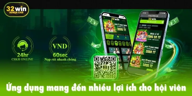 Ứng dụng mang đến nhiều lợi ích cho hội viên