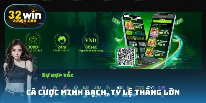 Cá cược minh bạch, tỷ lệ thắng lớn