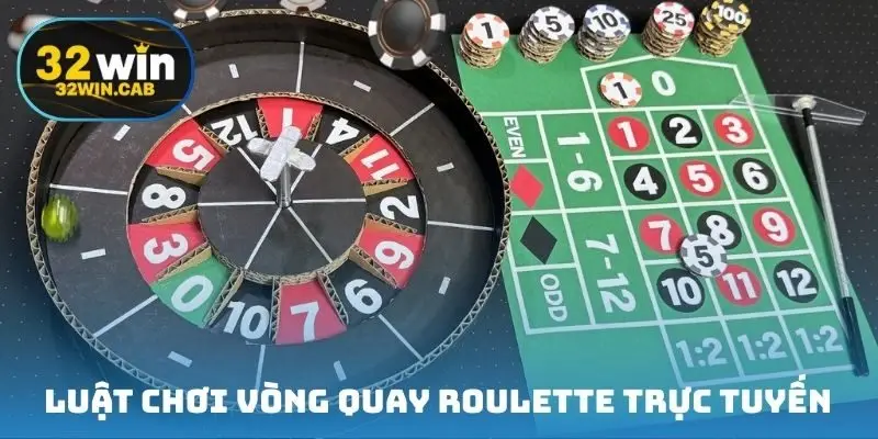 Quy tắc luật chơi vòng quay roulette trực tuyến